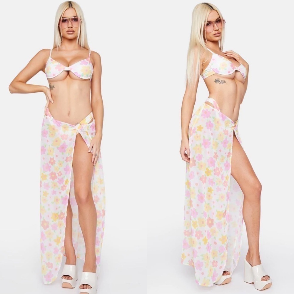 NWT peppermayo mariposa hotel living sarong skirt women’s size 2US